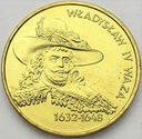 2 zł złote 1999 Władysław IV Waza