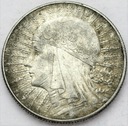 5 zł złotych 1933 Głowa kobiety Polonia SREBRO