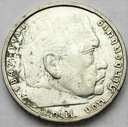 Niemcy 5 Marek 1935 Hindenburg SREBRO
