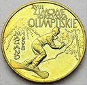 2 zł złote 1998 Nagano Zimowe Igrzyska Olimpijskie