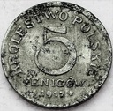 Królestwo Polskie 5 Fenigów 1917