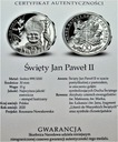 Święty Jan Paweł II SREBRO (2)