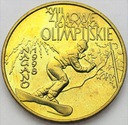 2 zł złote 1998 Nagano Zimowe Igrzyska Olimpijskie
