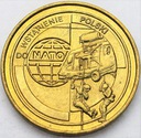 2 zł złote 1999 Wstąpienie do NATO