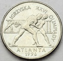 2 zł złote 1995 Atlanta Zapasy Igrzyska