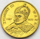 2 zł złote 1998 Zygmunt III Waza