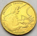 2 zł złote 1999 Fryderyk Chopin Szopen