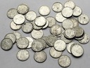 Kanada LOT ok. 110g x 10 Centów INWESTYCJA SREBRO