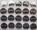 LOT 20 x 10 zł 2005 II Wojna Światowa SREBRO