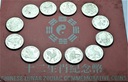 Zestaw Chińskie Znaki Zodiaku Dolary