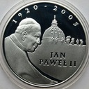 10 zł złotych 2005 Jan Paweł II SREBRO