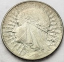 5 zł złotych 1933 Głowa kobiety Polonia SREBRO