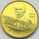 2 zł złote 1999 Ernest Malinowski Peru