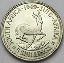 Afryka Południowa 5 szylingów 1949