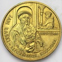 2 zł złote 1999 Jan Łaski Reformator Kościoła