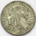 5 zł złotych 1932 Głowa kobiety Polonia SREBRO
