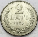 Łotwa 2 Łaty Lati 1925