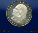 100 zł złotych 1976 Kazimierz Pułaski SREBRO