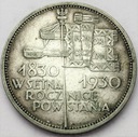 5 zł złotych 1930 r. Sztandar RZADKI