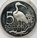 Trynidad i Tobago 5 dolarów 1975 SREBRO
