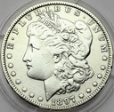 USA 1 dolar One Dollar 1897 Morgan SREBRO