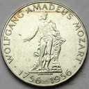 Austria 25 Szylingów 1956 Wolfgang Amadeusz Mozart