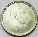 Egipt 25 piastrów 1970 Naser SREBRO