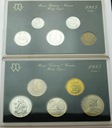 Zestaw Polskie Monety Obiegowe 1985 x 2 LUSTRZANE