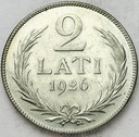 Łotwa 2 Łaty Lati 1926