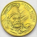 2 zł złote 1997 Stefan Batory