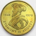 2 zł złote 1996 Zygmunt II August