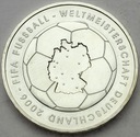 Niemcy 10 euro 2003 Mundial 2006 SREBRO