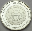 Niemcy 10 euro 2006 Mundial 2006 SREBRO