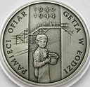20 zł złotych 2004 Pamięci Ofiar Getta w Łodzi