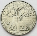 PRÓBA 20 zł 1973 Kwitnące Drzewo CuNi