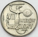 PRÓBA CuNi 10 zł 1965 VII Wieków Warszawy