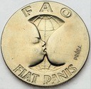PRÓBA CuNi 10 zł 1971 FAO Fiat Panis Pierś