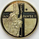 10000 zł złotych 1989 Jan Paweł II Pastorał
