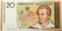 WZÓR 20 zł 2009 Juliusz Słowacki BARDZO RZADKI