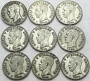 LOT 9 x 2 korony Szwecja INWESTYCJA SREBRO