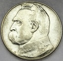 10 zł złotych 1937 Józef Piłsudski SREBRO