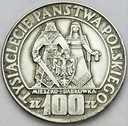 100 zł złotych 1966 Mieszko Dąbrówka Millenium