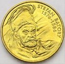 2 zł złote 1997 Stefan Batory