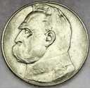 10 zł złotych 1937 Józef Piłsudski SREBRO