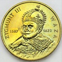 2 zł złote 1998 Zygmunt III Waza