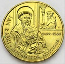 2 zł złote 1999 Jan Łaski Reformator Kościoła