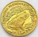2 zł złote 1998 Ropucha paskówka