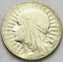 5 zł złotych 1932 Głowa kobiety Polonia SREBRO
