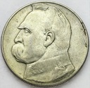 10 zł złotych 1937 Józef Piłsudski SREBRO
