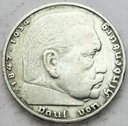Niemcy 5 Marek 1935 Hindenburg SREBRO